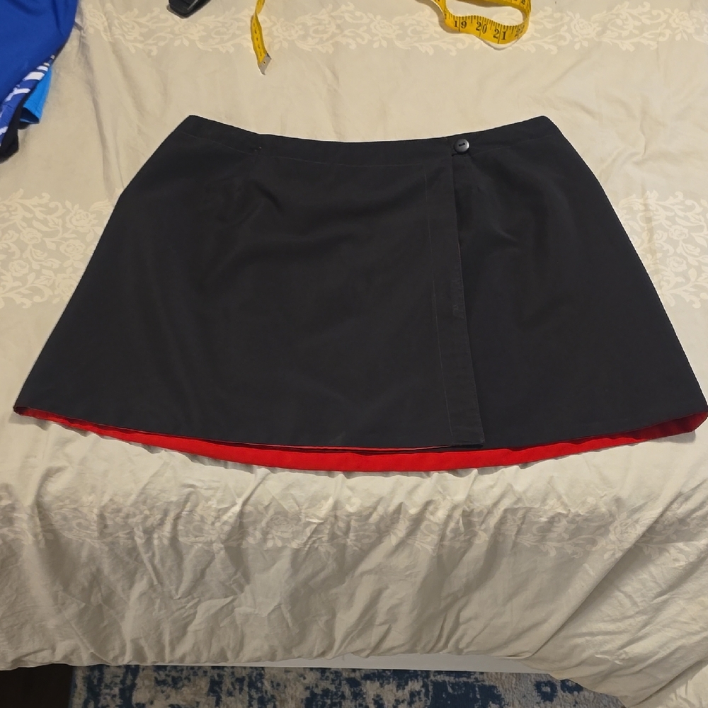 Black and Red Women's Skirt